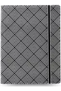 Тефтер Filofax A5 Notebook Impressions Black&White Deco